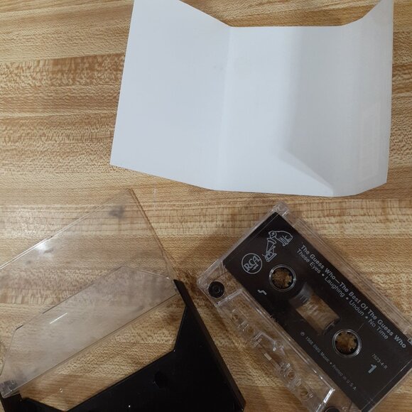 Best of the Guess Who RCA Cassette Tape 1988 American Woman No Sugar Tonight USA - Picture 7 of 7